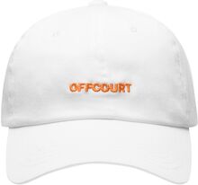 Offcourt Cap Accessories Headwear Caps Hvit Cuera*Betinget Tilbud