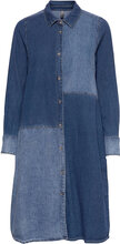 Cupaola Shirt Dress Dresses Jeans Dresses Blå Culture*Betinget Tilbud