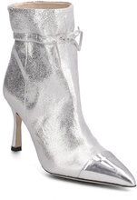 Amanda Twinkle Shoes Boots Ankle Boots Ankle Boots With Heel Silver Custommade