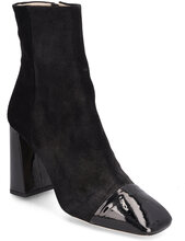 Amelia Shoes Boots Ankle Boots Ankle Boots With Heel Black Custommade