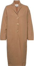 Mia Coat Outerwear Coats Winter Coats Brown House Of Dagmar