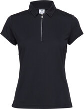 Macy Cap/S Polo Shirt T-shirts & Tops Polos Marineblå Daily Sports*Betinget Tilbud