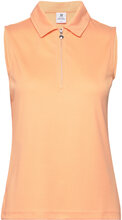 Peoria Sl Polo Shirt Tops T-shirts & Tops Polos Orange Daily Sports