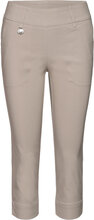 Magic Capri 78 Cm Trousers Capri Trousers Beige Daily Sports*Betinget Tilbud