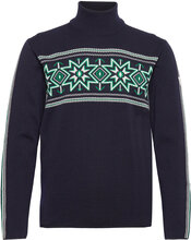 Tindefjell Masc Sweater Tops Knitwear Turtlenecks Navy Dale Of Norway