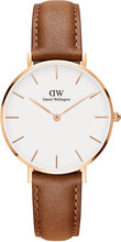 Petite 32 Durham Rg White Accessories Watches Analog Watches Brown Daniel Wellington
