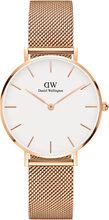 Petite 36 Melrose Rg White Accessories Watches Analog Watches Gold Daniel Wellington