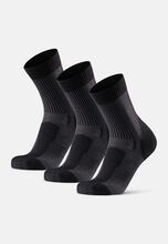 Hiking Light Socks 3-Pack Lingerie Socks Regular Socks Svart Danish Endurance*Betinget Tilbud
