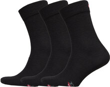 Merino Dress Socks 3-Pack Underwear Socks Regular Socks Svart Danish Endurance*Betinget Tilbud