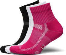 Long Distance Running Socks 3-Pack Sport Socks Footies-ankle Socks Multi/patterned Danish Endurance