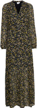 Edie Foil Print Dress Maxiklänning Festklänning Multi/patterned Dante6
