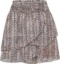 Gwen Printed Mini Skirt Kort Skjørt Multi/mønstret Dante6*Betinget Tilbud