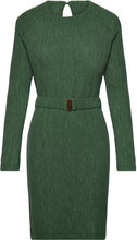 D6Anour Plissé Mini Dress Kort Kjole Green Dante6