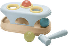 Tiny Bio Pounding Bench In Giftbox Toys Baby Toys Educational Toys Sorting Box Toy Multi/mønstret Dantoy*Betinget Tilbud