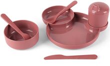 Tiny Bio Dinner Giftset Home Meal Time Dinner Sets Pink Dantoy