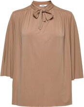 Susan - Day Wish Bluse Langermet Beige Day Birger Et Mikkelsen*Betinget Tilbud