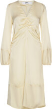 Melissa - Fluid Viscose Dresses Party Dresses Beige Day Birger Et Mikkelsen*Betinget Tilbud