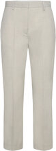 Classic Lady - Classic Wool Blend Bottoms Trousers Straight Leg Grey Day Birger Et Mikkelsen