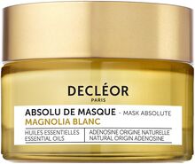 White Magnolia Mask Absolute Beauty WOMEN Skin Care Face Face Masks Nude Decléor*Betinget Tilbud