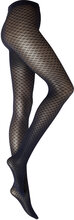 Decoy Tights W/Pattern 60 Den Lingerie Pantyhose & Leggings Black Decoy