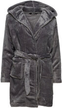 Decoy Short Robe W/Hood Morgonrock Grey Decoy
