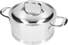 Atlantis Stew Pot With Lid Home Kitchen Pots & Pans Casserole Dishes Silver DEMEYERE