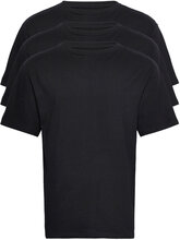 3 Pack Box Tee Tops T-Kortærmet Skjorte Black Denim Project