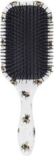 Denman Deluxe D90L Tangle Tamer Ultra Bees Beauty Women Hair Hair Brushes & Combs Paddle Brush Multi/patterned Denman