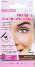 Frans- & Ögonbrynsfärg M.brun Se/Fi/No/Dk Beauty Women Makeup Eyes Eyebrows Eyebrow Colour Nude Depend Cosmetic