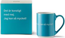 Astrid Lindgren Mug Home Tableware Cups & Mugs Coffee Cups Blå Design House Stockholm*Betinget Tilbud