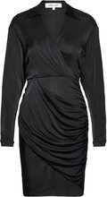 Dvf Troian Dress Kort Kjole Black Diane Von Furstenberg