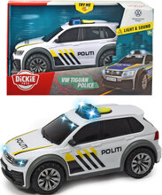 Dickie Toys Norwegian Vw Tiguan R-Line Police Car Toys Toy Cars & Vehicles Toy Cars Police Cars Multi/patterned Dickie Toys