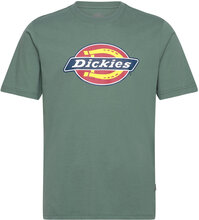 Icon Logo Tee Designers T-shirts Short-sleeved Green Dickies