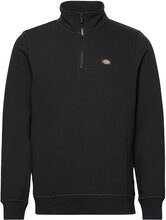 Oakport Quarter Zip Designers Sweatshirts & Hoodies Sweatshirts Black Dickies