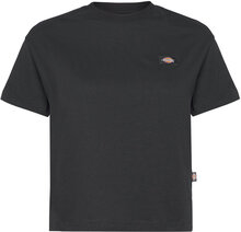 Oakport Boxy Ss Tee Tops T-shirts & Tops Short-sleeved Black Dickies