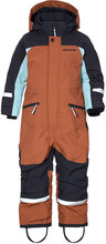 Neptun K Cover Outerwear Coveralls Snow/ski Coveralls & Sets Brun Didriksons*Betinget Tilbud