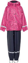 Slaskeman Pr Kd 7 Sport Rainwear Rainwear Sets Pink Didriksons