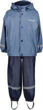 Slaskeman Kids Set 9 Sport Rainwear Rainwear Sets Blue Didriksons