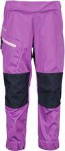 Lövet Kids Pant 8 Sport Softshells Softshell Trousers Purple Didriksons