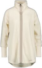 Tola Wns Fz Tops Sweatshirts & Hoodies Fleeces & Midlayers White Didriksons