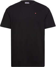 T-Just-Microdiv T-Shirt Tops T-Kortærmet Skjorte Black Diesel