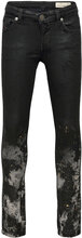 Skinzee-Low-J Jjj-N Trousers Bottoms Jeans Skinny Jeans Black Diesel