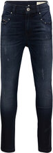 D-Slandy-High-J Trousers Bottoms Jeans Skinny Jeans Blue Diesel