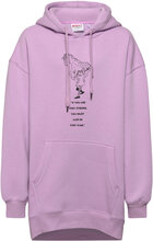 Ella Hoodie Pippi Tops Sweatshirts & Hoodies Hoodies Purple Martinex