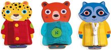 Ziptou Toys Playsets & Action Figures Wooden Figures Multi/mønstret Djeco*Betinget Tilbud