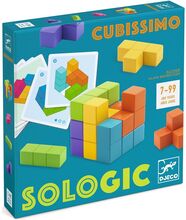 Cubissimo Toys Puzzles And Games Games Educational Games Multi/mønstret Djeco*Betinget Tilbud