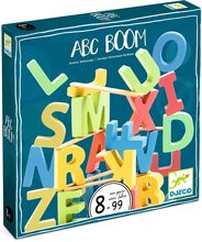 Abc Boom Toys Puzzles And Games Games Educational Games Multi/mønstret Djeco*Betinget Tilbud