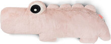 Cuddle Friend Big Croco Powder Toys Soft Toys Stuffed Animals Rosa D By Deer*Betinget Tilbud