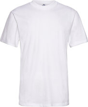 Dovre T-Shirts 1/4 Ærme Organi Tops T-Kortærmet Skjorte White Dovre
