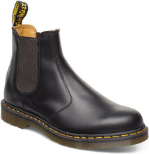 2976 Ys Black Smooth Shoes Chelsea Boots Svart Dr. Martens*Betinget Tilbud